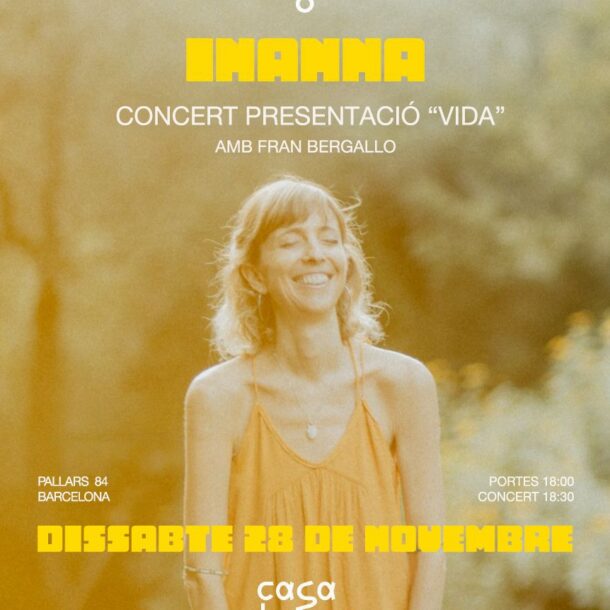 Inanna concierto de presentación "Vida"